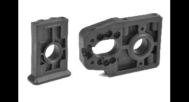 Team Corally - Motor Mount / Diff Bulkhead - Composite - 1 pc