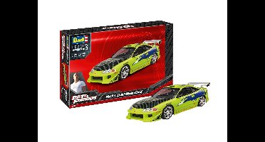 Revell 1/25 Fast & Furious Brain`s '95 Mitsubishi Eclipse Model-set