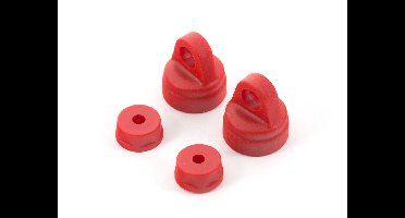 Shock Cap Set, Red 4pcs (AR330227)