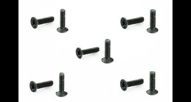 Flat Head Cross Machine Screw M3x12MM (10PCS) (AR726312)