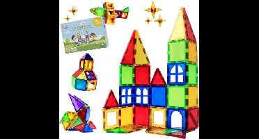 Gladi Magnetisch Speelgoed - Magnetic Tiles - 30 stuks