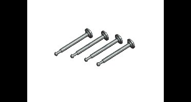 Arrma - Shock Mount Pin, 3x33mm Silver (4): EXB (ARA713032)