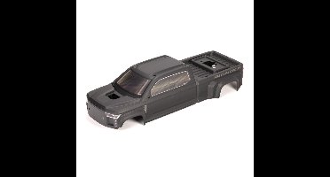 Arrma - Big Rock 4x4 crew cab clipless painted decaled trimmed body (matte black) (ARA-1379)
