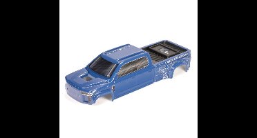 Arrma - Big Rock 4x4 crew cab clipless painted decaled trimmed body (Blue) (ARA-1386)