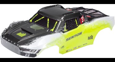 Arrma - SENTON 4X4 Clipless Painted Decaled Trimmed Body, Yellow (ARA-1625)