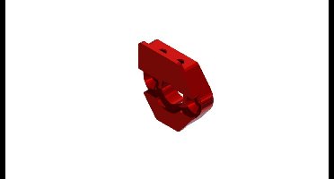 Arrma - Sliding Motor Mount Plate (Red) (ARA320469)
