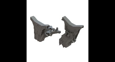 Arrma - F/R Composite Upper Gearbox Covers/Shock Tower (ARA320633)