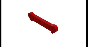 Arrma - Aluminum Front Suspension Mount, Red (ARA330556)