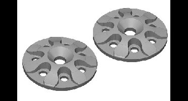 Team Corally Wing Washer - Aluminium - 2 pcs (C-00180-157)