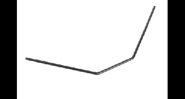 Team Corally - Stabilisatorstang - 2.5 mm - Front