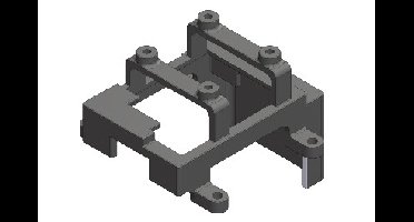 Team Corally - ESC Holder - Cora 40 - Composite (C-00250-012)