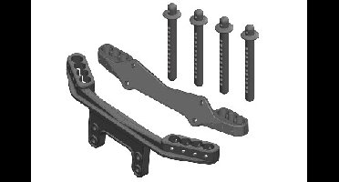 Team Corally Body mount set