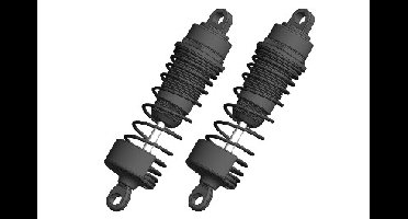 Team Corally - Shock Absorber - Front - 2 pcs (C-00250-040)