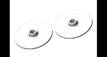 Team Corally Slipper Clutch Plate - Aluminium - 2pcs (C-00250-089)