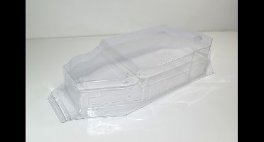 Dirt Cover clear w/body clips (4) AB2.8 BL (1330238)