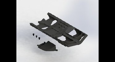 High Airflow Centre Skidplate Set (AR320346)