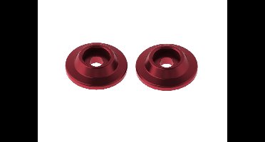 Arrma - Wing Button, Aluminum Red (2) (AR320215)