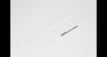 Arrma - Vendetta Wing Set Clear (ARA480051)