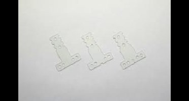 FRP rear suspension plate MM/LM MR-03 (MZW-409)