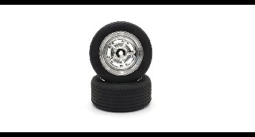 Kyosho - Pre-Glued Tyres Rostyle Plate 1:10 Fazer 2.0 (2)