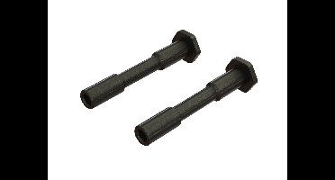 Arrma - Steel Steering Post 6x42mm Black (2) (ARA340186)