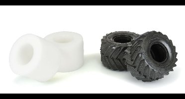 Proline Demolisher 2.6''/3.5'' All Terrain banden voor Losi LMT