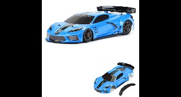 Proline Protoform Chevrolet C8 gespoten body - Blauw (1577-13)