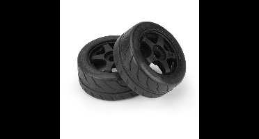 Proline 1/7 Toyo Proxes R888R S3 Front/Rear 42/100 2.9" BELTED Mounted 17mm 5-Spoke (2)