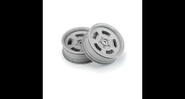 Proline Slot Mag Drag Spec 2.2" Stone Gray Front Wheels 12mm Hex