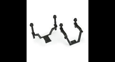 Proline extended front & rear body mounts voor de Traxxas Maxx