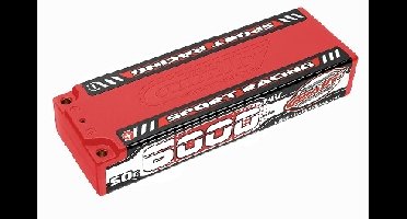 Team Corally Car Lipo 50c 7,4 volt 6000mah