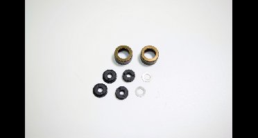 Absima - Shock Lower Caps (2) AB2.8 BL (1330111)