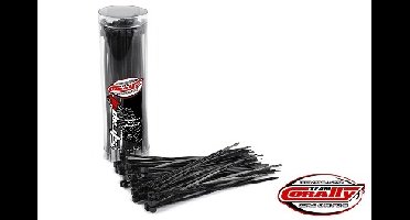 Team Corally - Tie Wraps - Black - 2.5x100mm - 50pcs