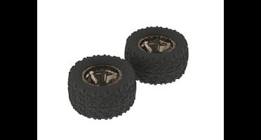 Dboots Copperhead Mt Tyre Set Glued (blackchrome) (2pcs) (AR550004)