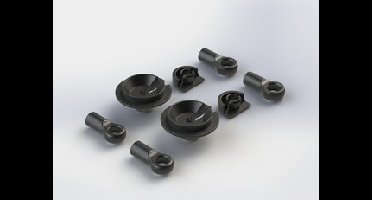 Shock Rod End Set (1 Pair) (AR330338)