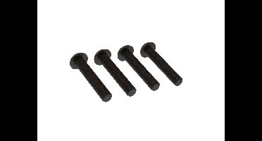 Button Head Hex Machine Screw M4x22MM (4Pcs) (ARA721422)