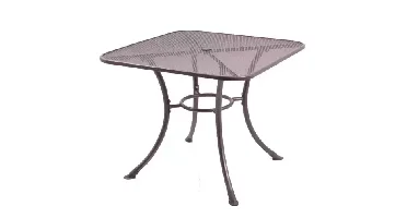 Dining Tuintafel Basic 90x90cm - Strekmetaal