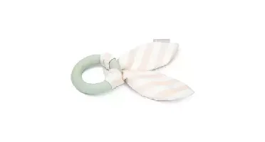 Beeztees Puppy Tjuwa Kauwring - Hondenspeelgoed - Grijs - 8,5 cm