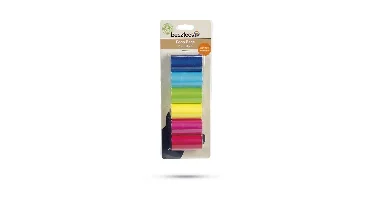 Beeztees Poepzak navul regenboog 6x20st