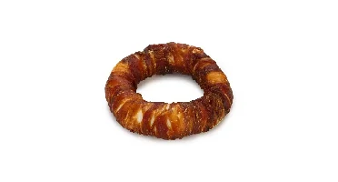 Beeztees Runderhuid ring met eend 1x 12.5cm