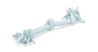 Beeztees Speeltouw poly 30x6x4.5cm blauw