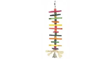 Beeztees Wixie - Vogelspeelgoed - Hout - 35 cm