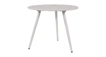 Bijzet Tuintafel Rond Ø45cm - Wit