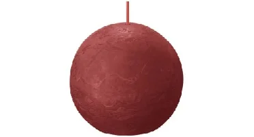 Bolsius Bolkaars 7,6cm Red Delicate