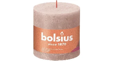 Bolsius Stompkaars 10cm Misty Pink