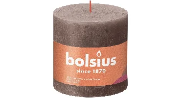 Bolsius Stompkaars 10cm Rustic Taupe