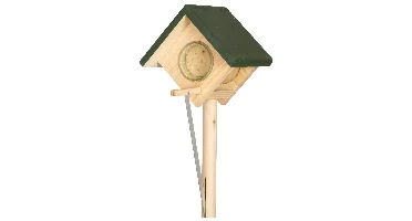 CJ Wildbird Cork Pindakaaspothouder Met Wip Voersilo - 19x20x136 cm