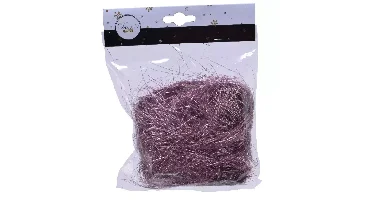 Decoris engelenhaar zakje roze