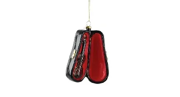 Decoris kersthanger glas instrument in doos