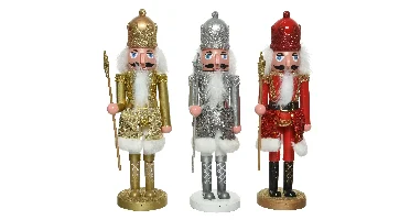 Decoris Notenkraker plastic 8x7x28cm